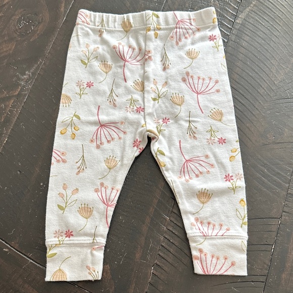 Cloud Island Pink and Olive Bodysuits and Pants Set of 3 Pants 2 Onesies | 0-3M - Picture 8 of 8